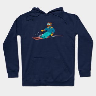 Ski Bear Hoodie